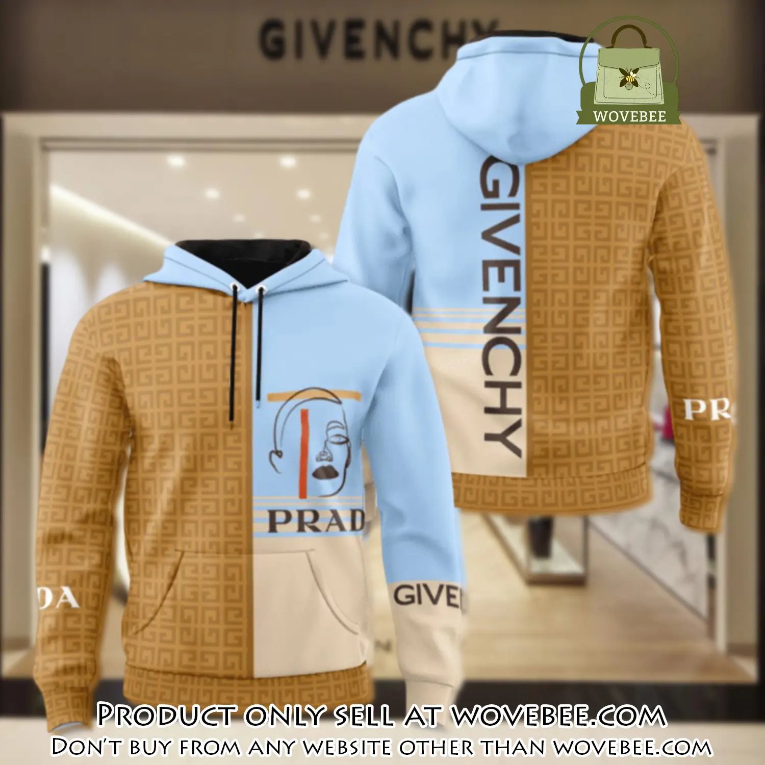 Givenchy prada unisex hoodie luxury brand gifts  jh2287 wvb5805126